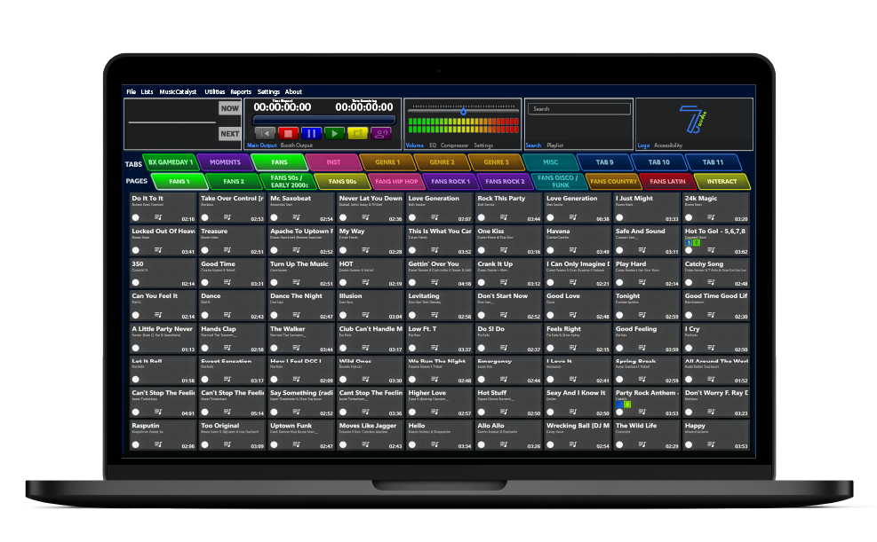 7 Point Audio interface