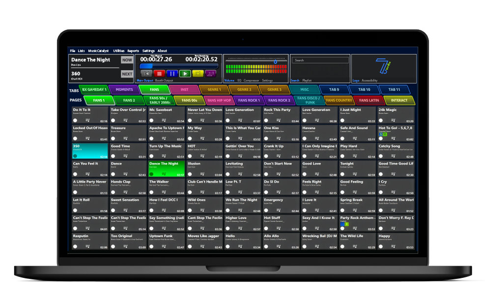 7 Point Audio interface
