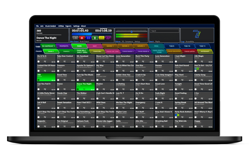 7 Point Audio interface